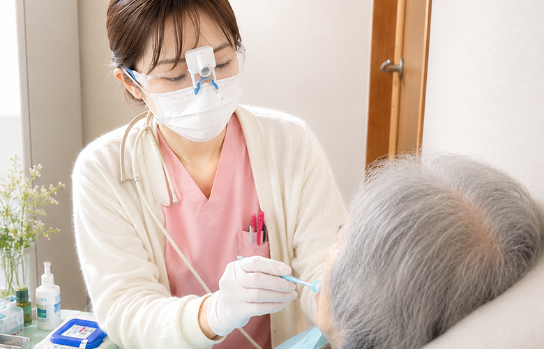 柏市・我孫子市の訪問歯科、すえいし歯科矯正歯科 歯科訪問部のチーム医療