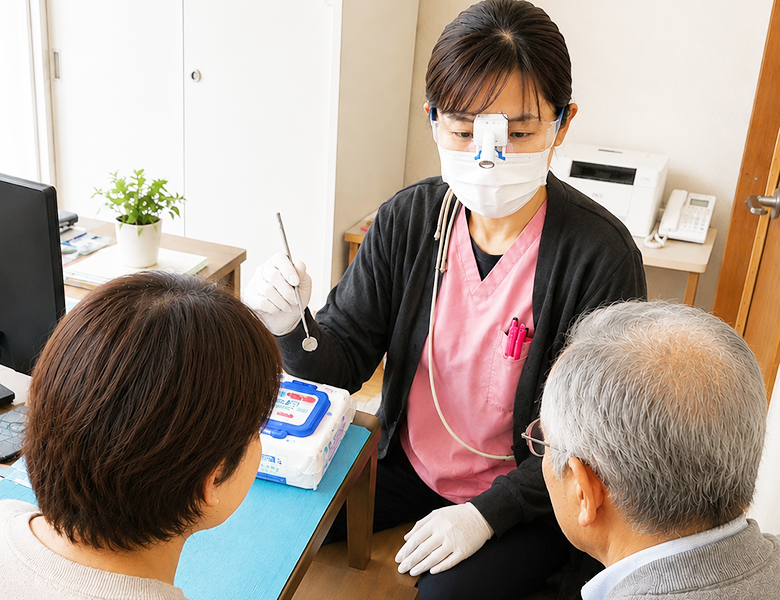 柏市・我孫子市の訪問歯科、すえいし歯科矯正歯科 歯科訪問部から、ご家族の方へのメリットを解説